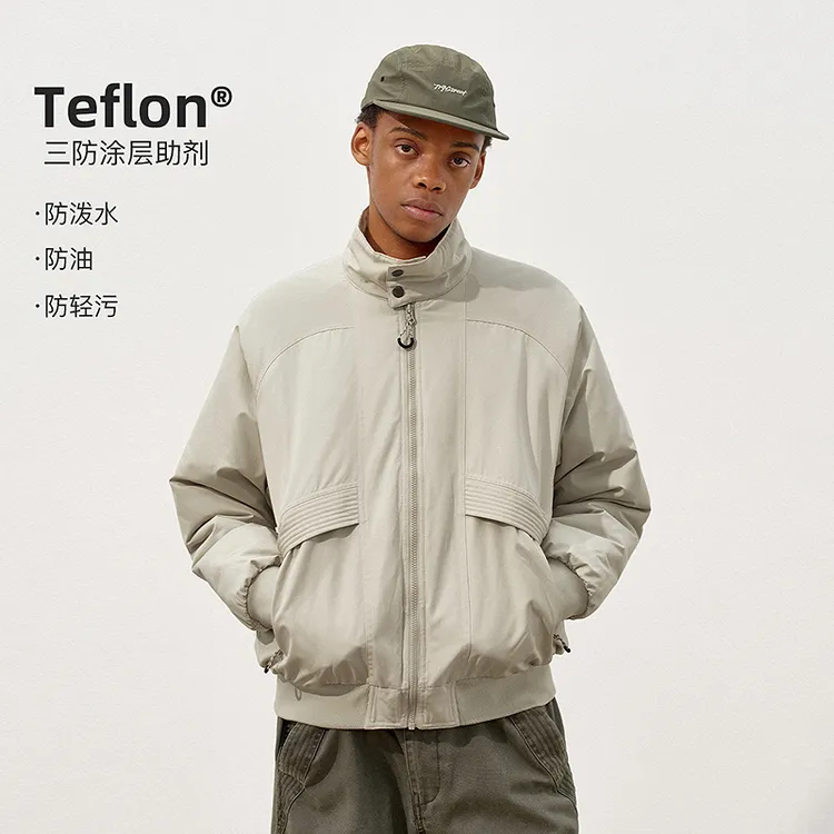 714street防泼水哈灵顿棉服521747