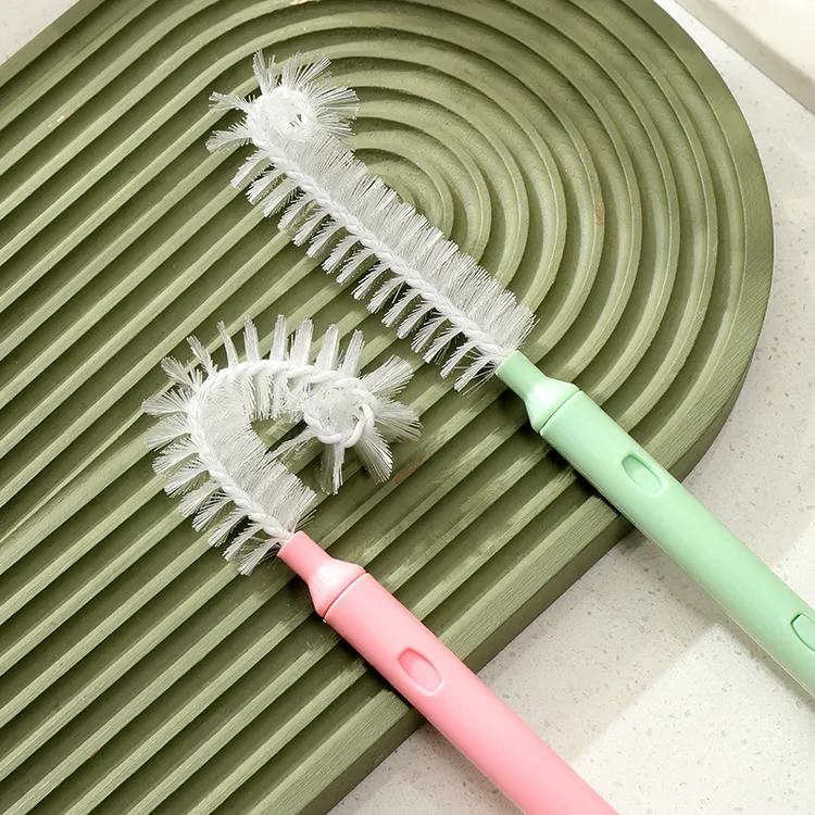 郁金香可伸缩多功能刷子水杯清洗神器保温杯榨汁机豆浆机清洁刷