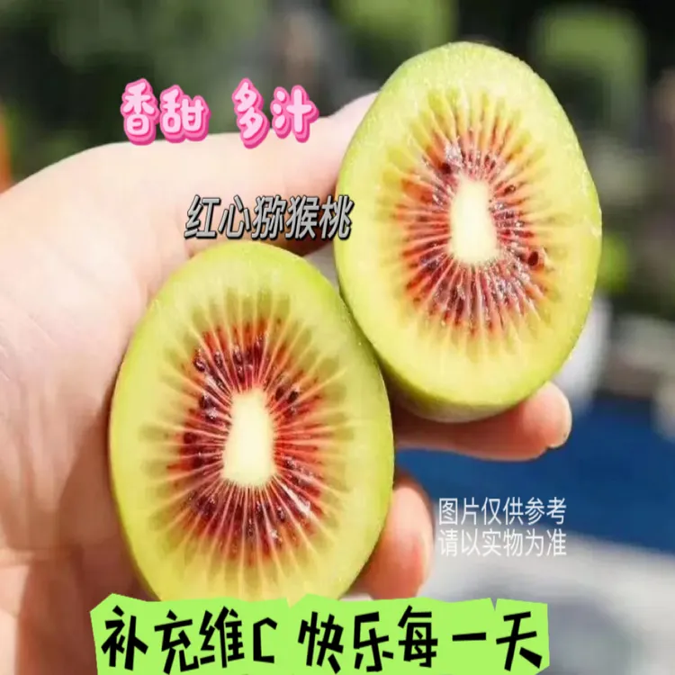 四川蒲江红心猕猴桃当季新鲜水果香甜维C丰富