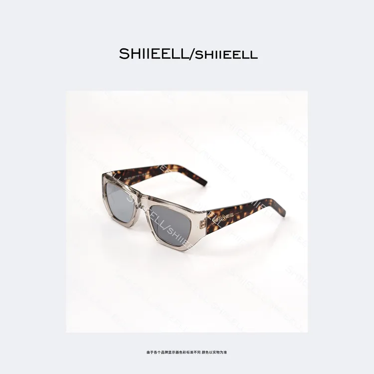SHIIEELL复古优雅设计感轻奢豹纹百搭气质潮流时尚Y*L太阳镜W1350