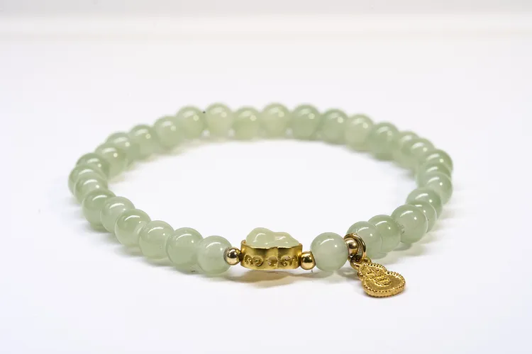 非金属莫桑石手链 何田钰色葫芦手链轻奢小众奢侈手串饰品