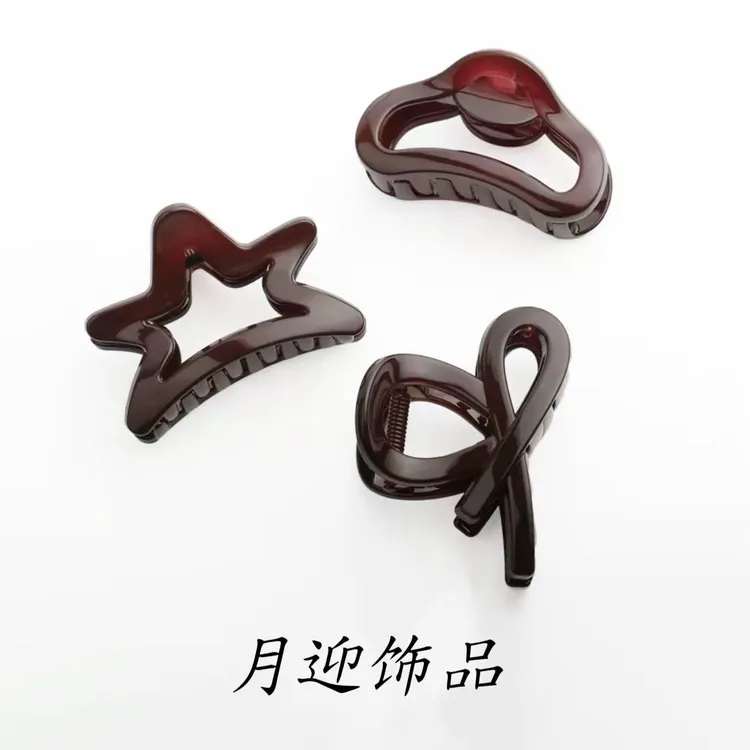 小众设计简约半扎发抓女气质高级感发夹2025新款爆款盘发抓夹头饰