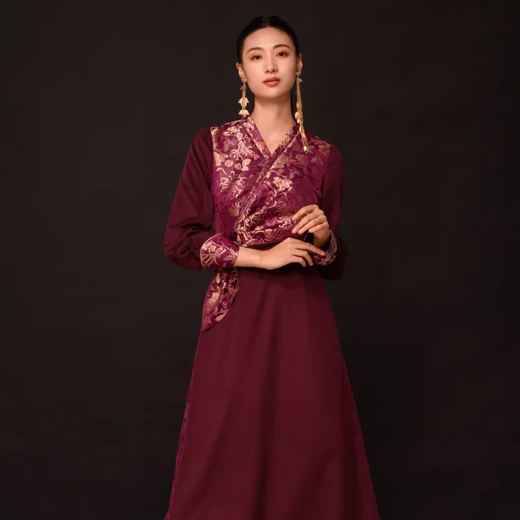 新中式国风新款气质云霓蝶梦连衣裙954237529