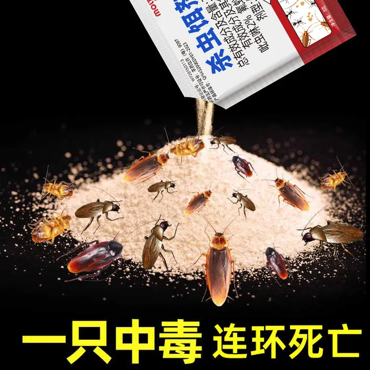 蟑螂药家用杀虫剂室内灭蟑胶饵非无毒一锅全窝强端效力除蟑螂神器