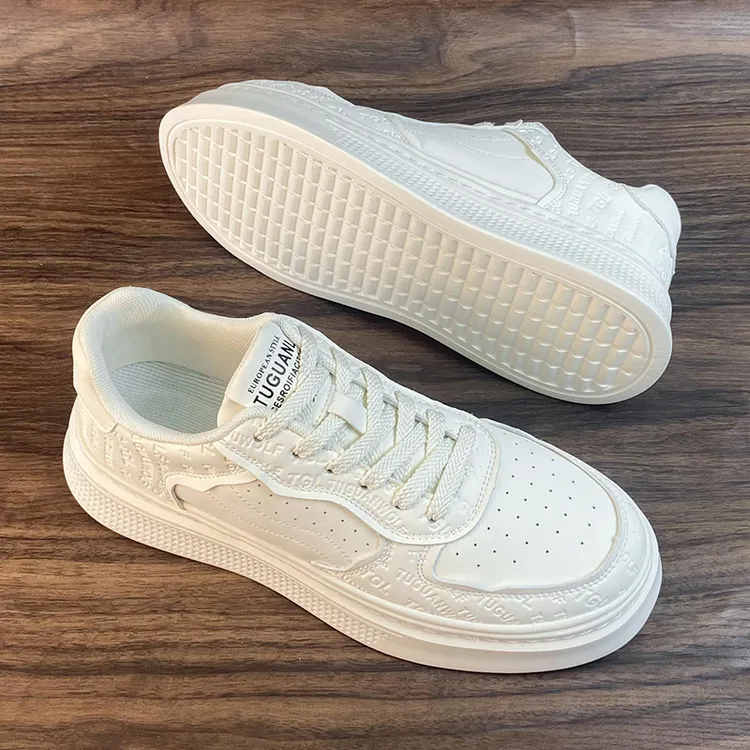 高级感痞帅轻奢小白鞋男秋冬男鞋2025新款男士休闲百搭白色板鞋潮