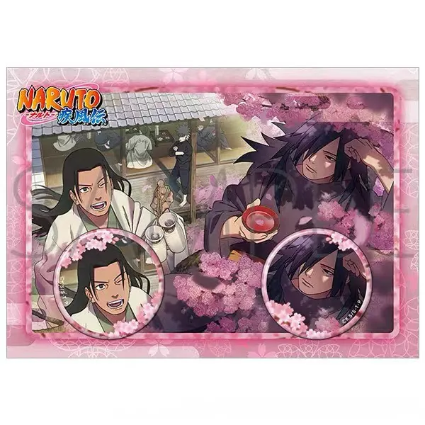 【拆盒】日谷《火影忍者》小丑社佐助斑生日缘吧唧徽章（代拆）