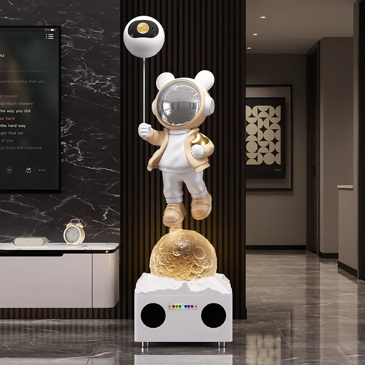 专业K歌太空人宇航员摆件沙发电视柜家居高级饰品乔迁新居礼物