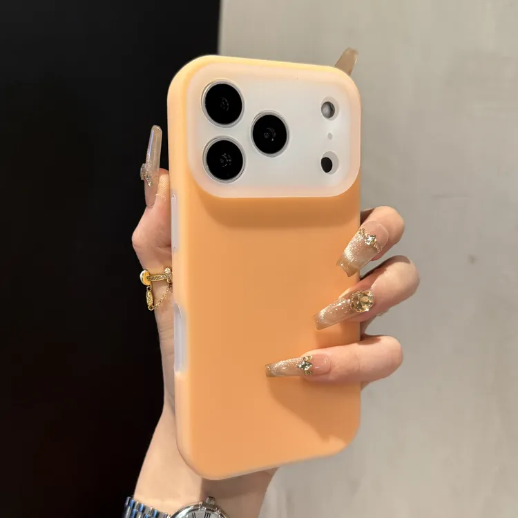 高级果冻液态硅胶适用iPhone17promax手机壳苹果16简约15全包14新