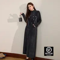 蓝语大码女装胖mm高端马甲修身显瘦打底衫秋季遮肚子半身裙三件套