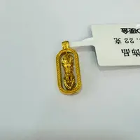 【木木专享】足金999饰品金刚杵·吊坠 2.22 GP
