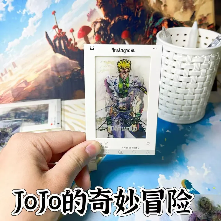 【曲奇】JoJo的奇妙冒险光栅卡反派吉良吉影空条徐伦钥匙扣