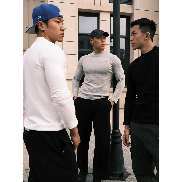 GTAL25AW美式休闲莱赛尔面料上衣索罗娜恒温保暖打底圆领长袖T恤