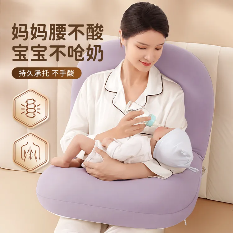 六合一哺乳枕多功能婴儿喂奶护腰神器辅助枕斜坡枕新生儿防吐奶夏