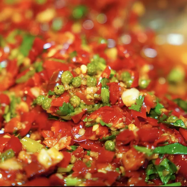 【村支书金刚】剁辣椒青花椒辣椒酱本地特色口味