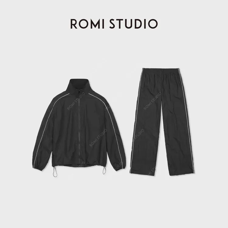 ROMI STUDIO“零系列”轻量化棉锦交织纱休闲运动套装 RWDSW62583