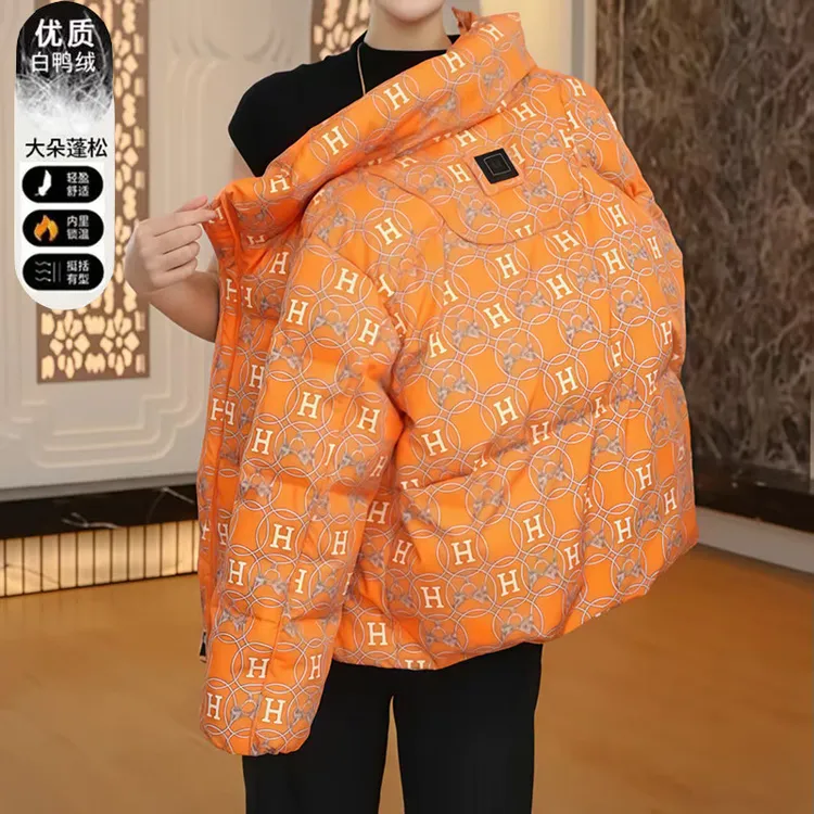 【奥莱撤柜】白鸭绒羽绒服女短款2025秋冬季新款韩版宽松加厚高级