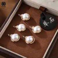 【举石臻品】TH0923-127-81淡水无核珍珠吊坠（一件/多样性发）L