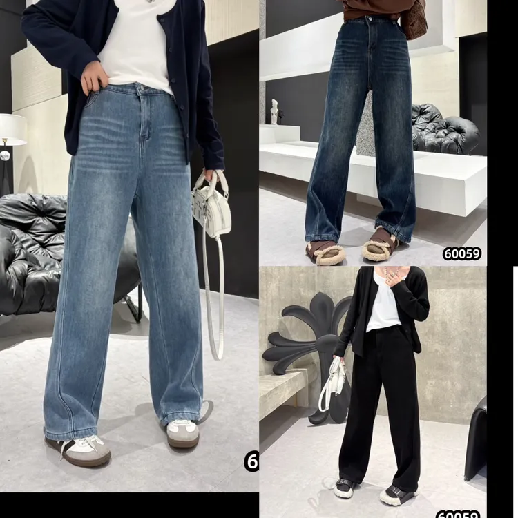 571.加绒广州牛仔裤60059款裤长约101