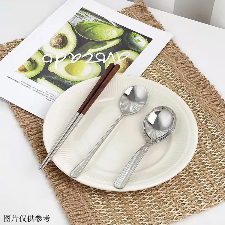 一人食餐具套装304不锈钢家用勺筷套装