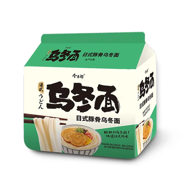 今麦郎乌冬面袋装辣白菜牛肉面待煮日式鸡汤豚骨面条煮面粗面夜宵