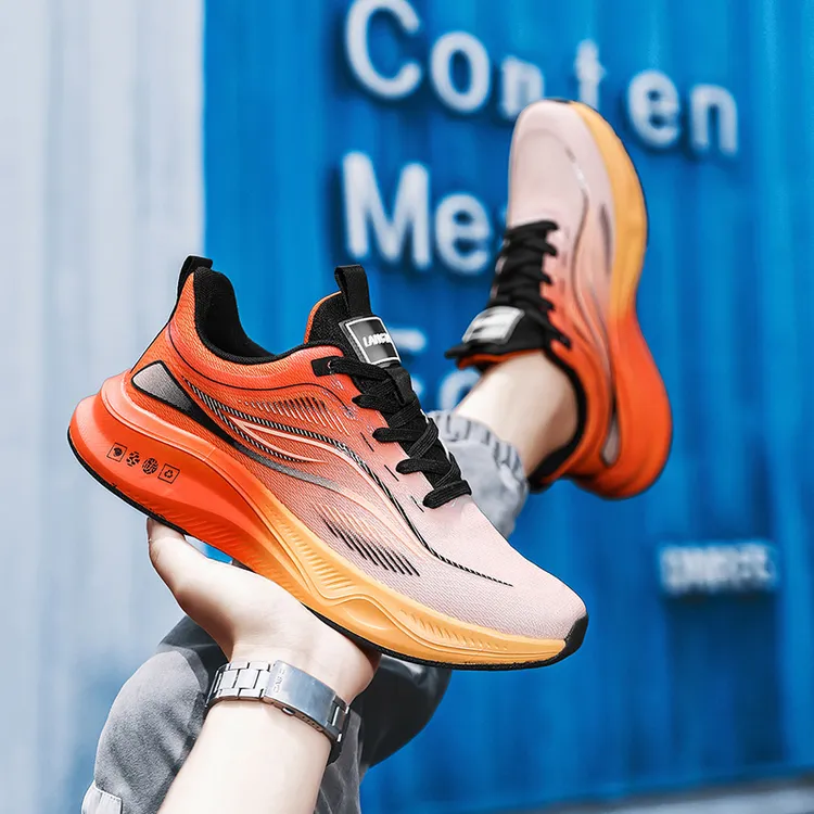 2025早秋新款软底运动鞋透气学生军训超轻减震跑步休闲鞋男女同款