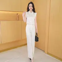 【两件套】春夏季时尚修身气质洋气休闲收腰显瘦减龄小香风女装套裤