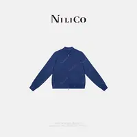 NILICO【雅集】极简随性抓毛休闲舒适廓形百搭外套