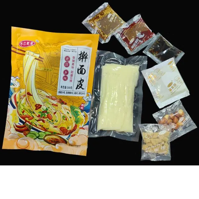 慧慧面皮宿迁泗洪擀面皮凉皮徐州睢宁邳州特产速食小吃真空份笋0g