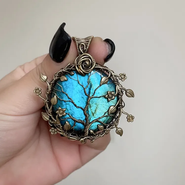 手工制作藤蔓首饰编织01