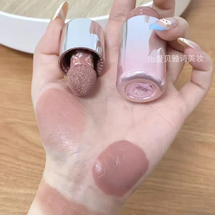 颊彩液体腮红液2025新款爆款水光膨胀收缩显色无花果土杏色平价女