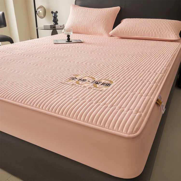 2026新款全棉棉花夹棉床笠单件加厚夹棉床垫保护套纯棉保护罩床罩