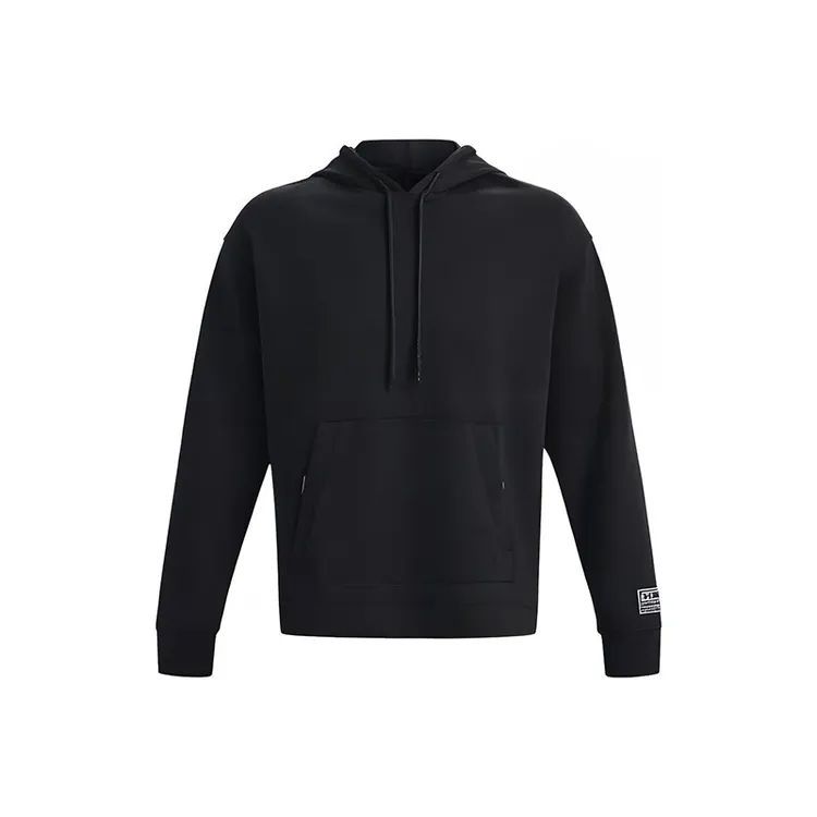 安德玛UA Summit针织连帽健身训练运动套头衫男女同款卫衣1377173