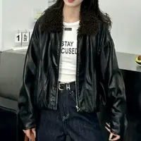 68960洋气小卷毛P衣外套（衣长55左右）