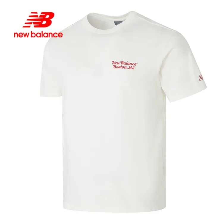 NewBalanceNB男装2025春新款运动休闲运动短袖男款AMT51319CIC