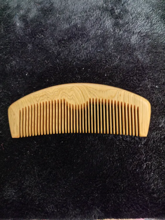 崖柏原木素面精工木梳手感舒适香味浓郁（不泡油）