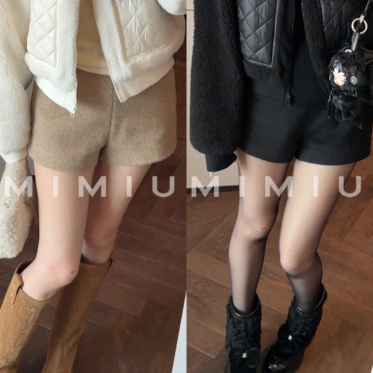 【mimius】P 百搭正腰通勤超好穿短裤 G09184