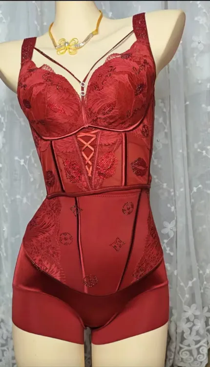 031调整型聚龙上托收副乳防下垂文胸套装