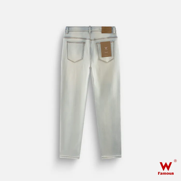 【冬款上新】1068-14.3安/主打舒适度/植入针织纤维/修身直筒牛仔裤