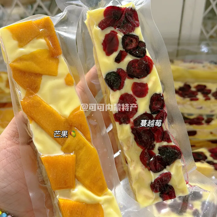 鲜乳奶派大奶条内蒙古特产奶制品零食奶酪条芒果蔓越莓奶果条果干