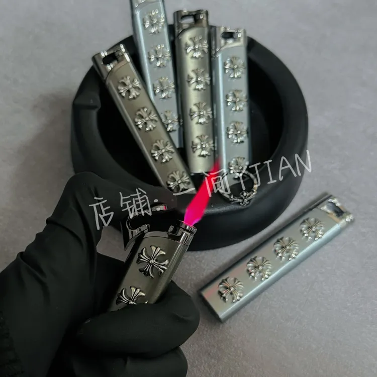 17号【一间】“克克克罗心”原创手工粉火防风打火机金属质感可充气