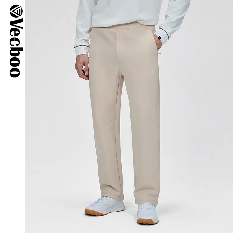 vecboo运动裤男春秋款长裤宽松直筒跑步裤休闲高弹健身训练棉卫裤