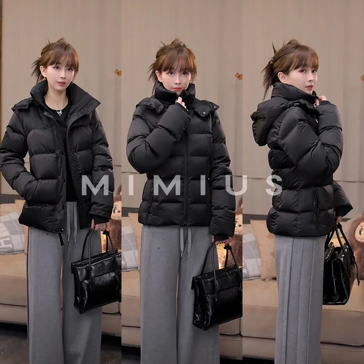 【mimius】U 可溯源三星安心羽绒 高级液态修身连帽羽绒服 G09209