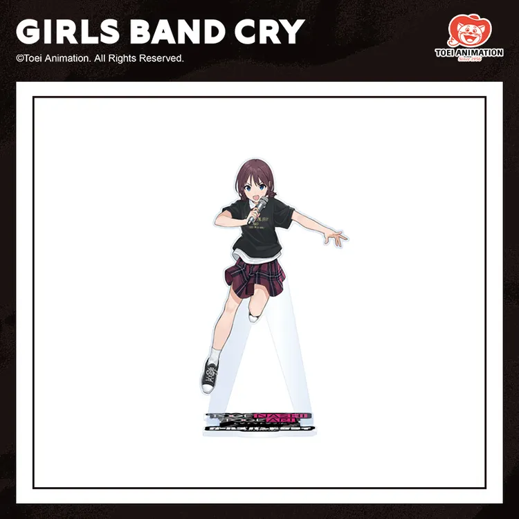 东映动画日本进品Girls Band Cry少女乐队的呐喊 亚克力支架立牌2