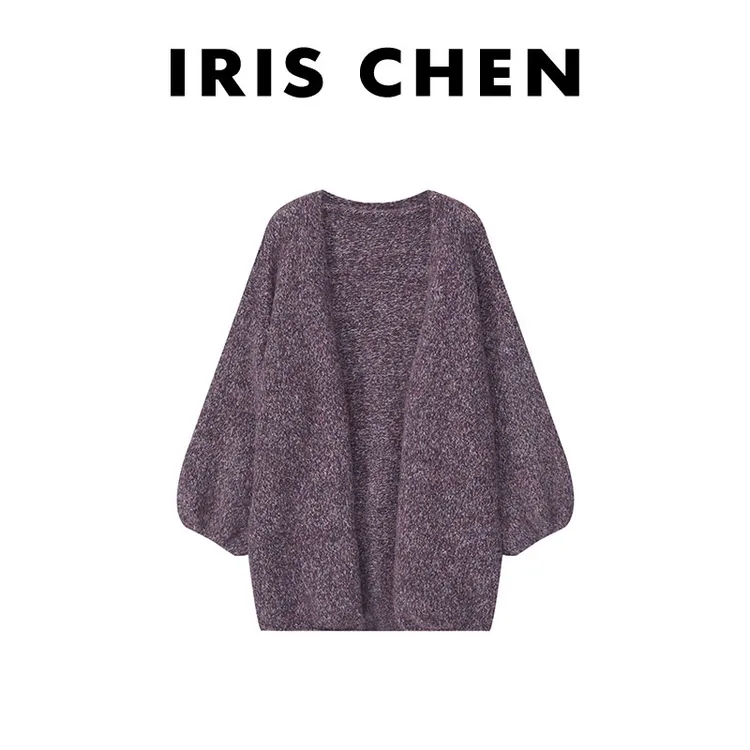 【现货】IRIS CHEN 莫高窟 25秋冬“绵羊毛640g”加厚慵懒针织开衫