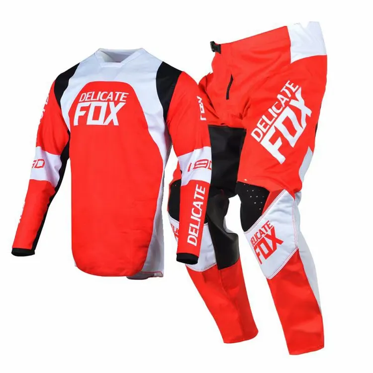 DELICATEFOX越野套装拉力速降UTV越野骑行赛车拉力车男款骑行服