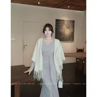 【姐系基础裙-披肩】温与柔姐感百搭气质洋气秋冬时髦呢子披肩