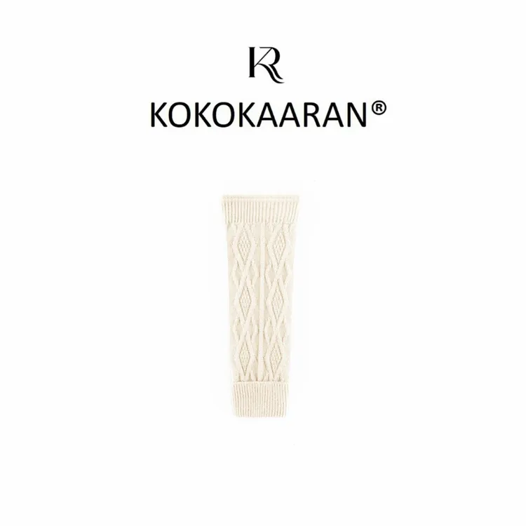 kokokaaran/可可咔伦 菱型格纹简约灵动活力感袜套SH250702