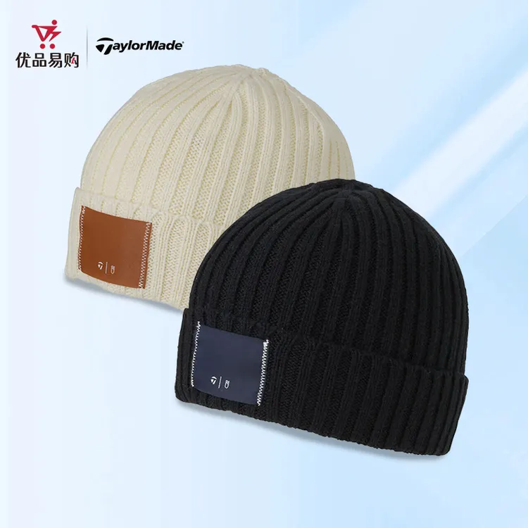 Taylormade泰勒梅高尔夫球帽新款男女士UA联名款保暖时尚针织帽