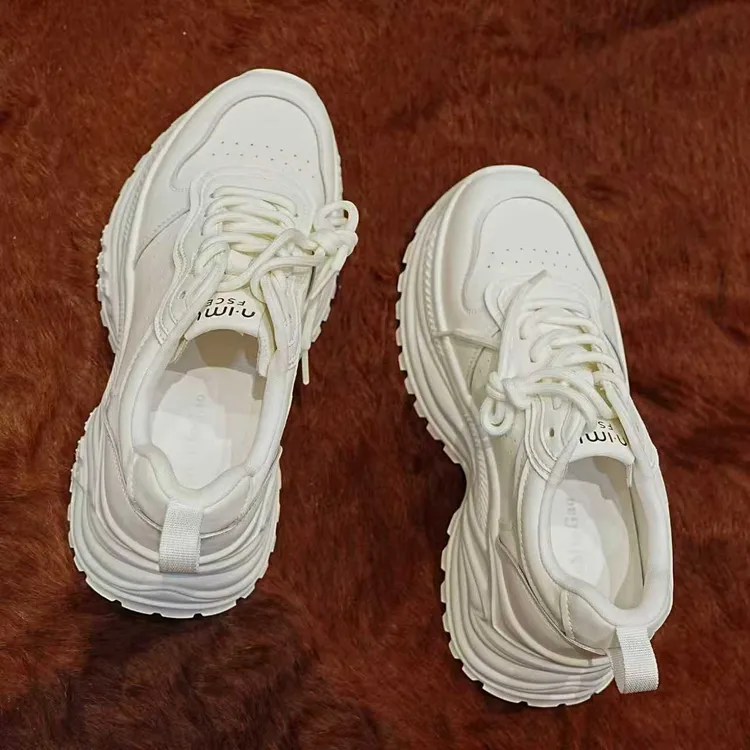 金雀绫【漫游者】厚底女士百搭设计款休闲运动鞋老爹鞋SZAK3XAM119