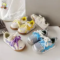 MGDHF儿童秋季新款女童透气潮款男童休闲百搭中大童软底童鞋0817